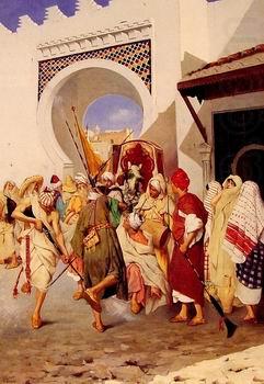 Arab or Arabic people and life. Orientalism oil paintings  536, unknow artist